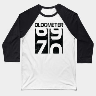Oldometer Happy Birthday 70 Years Old Was Born In 1950 To Me You Papa Dad Mom Brother Son Husband Baseball T-Shirt
